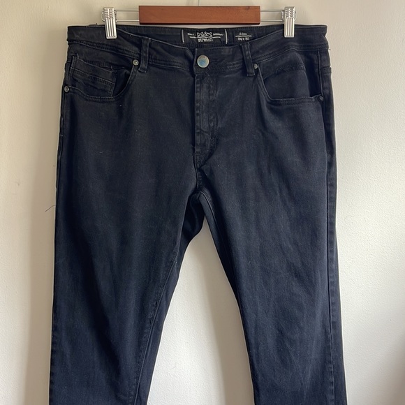 PD&C Mens Black Skinny Jeans - Picture 2 of 5